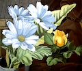 Daisies and Rosebud
